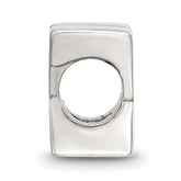 Sterling Silver 925 Polished Letter K Bead Solid & Elegant Design